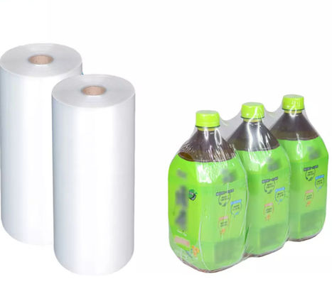 Flame Retardant Custom Printed Pe Shrink Packing Film 75 Micron Lldpe Shrinkable Film Heat Shrink