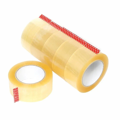 Nước kích hoạt co lại đóng gói Màu vàng trong suốt Bao bì băng trong suốt Băng dính để đóng gói